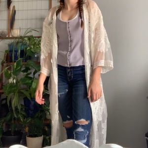 Lace Kimono